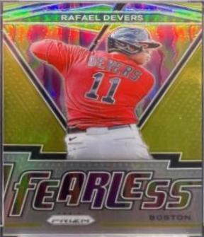 Rafael Devers [Gold Prizm] #FR-4