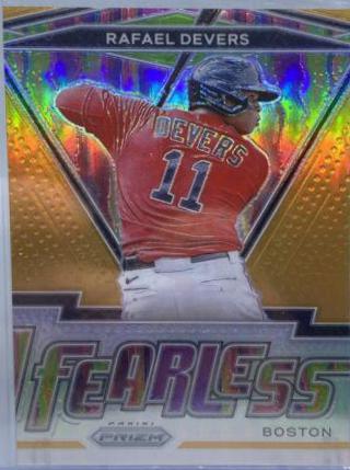 Rafael Devers [Neon Orange Prizm] #FR-4