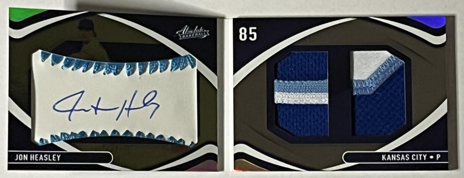 Jon Heasley [Material Booklet Light Blue Signature] #120