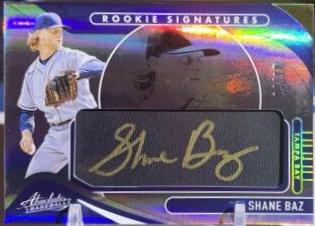 Shane Baz [Black Leather Gold Signature] #135