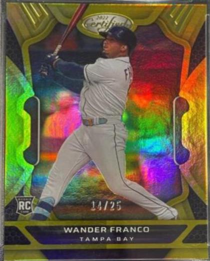 Wander Franco [Mirror Gold] #2