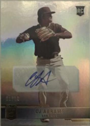 CJ Abrams [Autograph Gold] #40