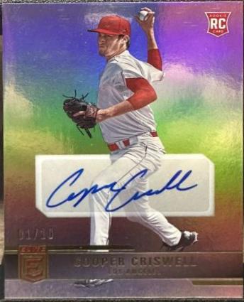Cooper Criswell [Autograph Gold] #29