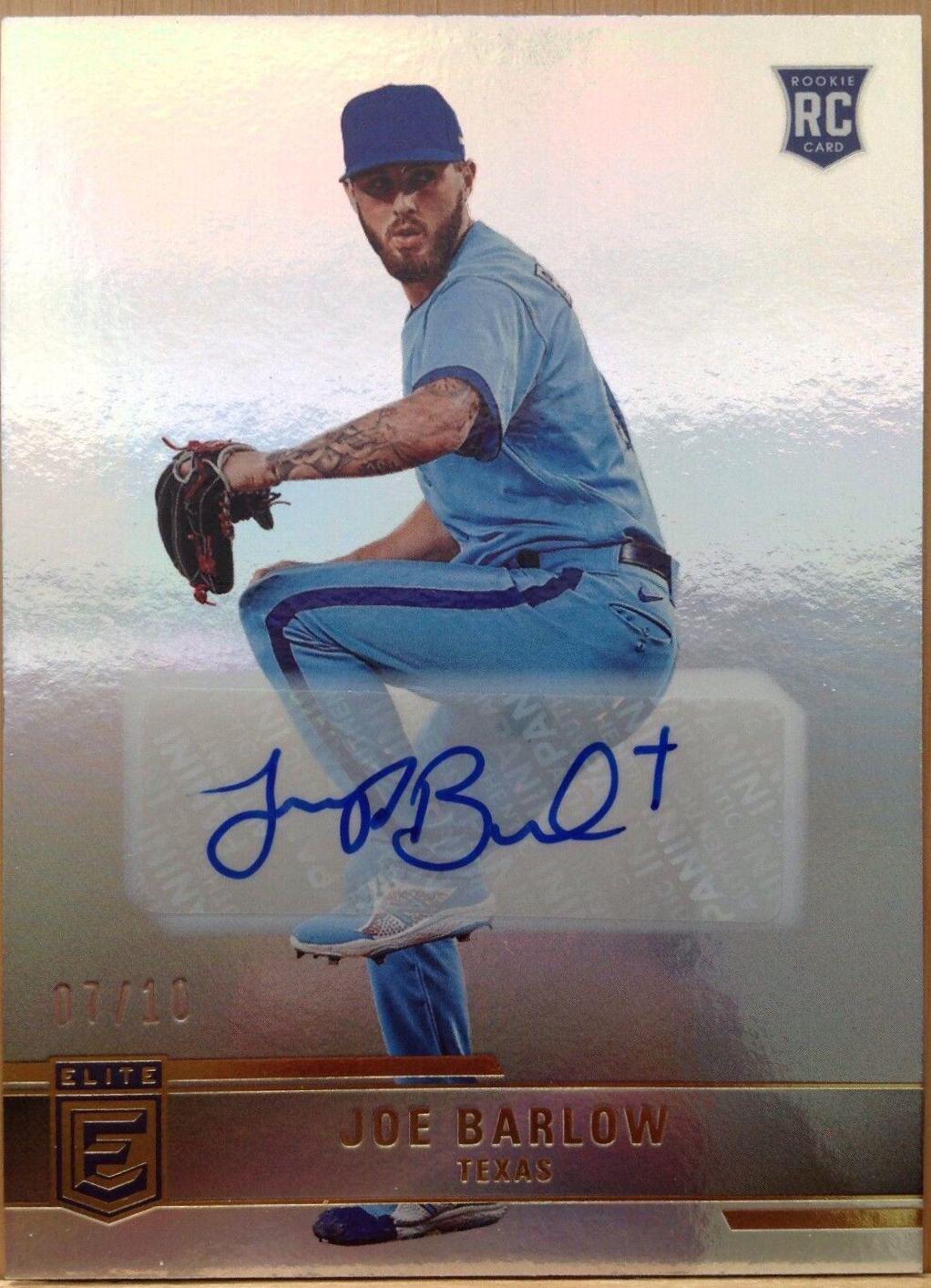 Joe Barlow [Autograph Gold] #50