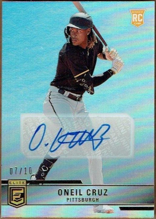 Oneil Cruz [Autograph Gold] #1