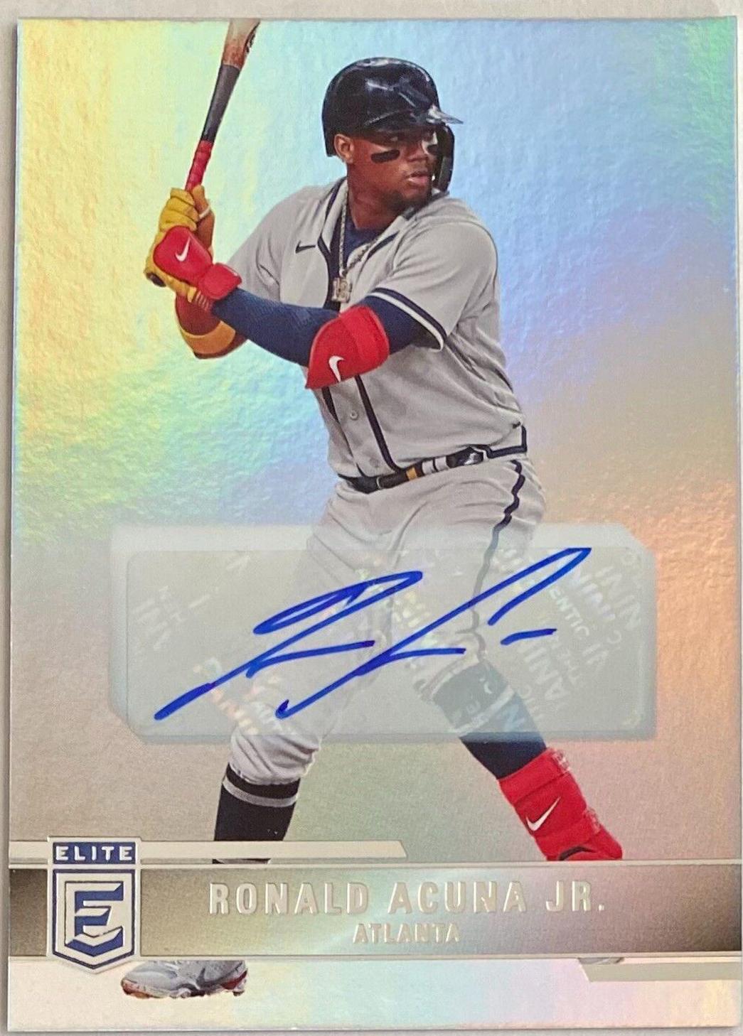 Ronald Acuna Jr. [Autograph] #47