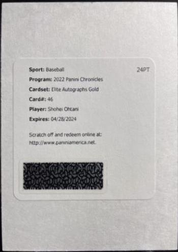 Shohei Ohtani [Autograph Gold] #46