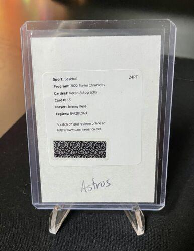 Jeremy Pena [Autograph] #15