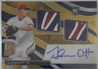 Glenn Otto [Jersey Autograph Gold] #121