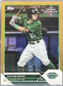 Justin Boyd [Gold] #PD-9