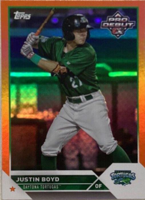 Justin Boyd [Orange] #PD-9