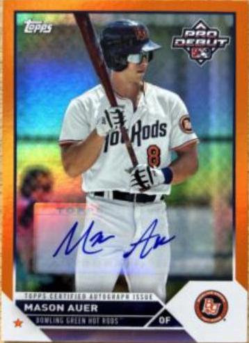 Mason Auer [Autograph Orange] #PD-51