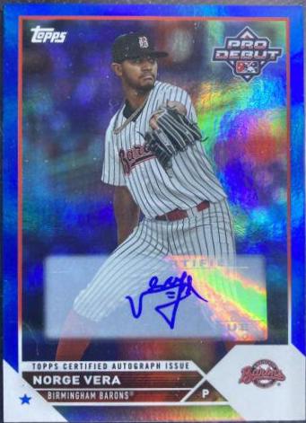 Norge Vera [Autograph Blue] #PD-199