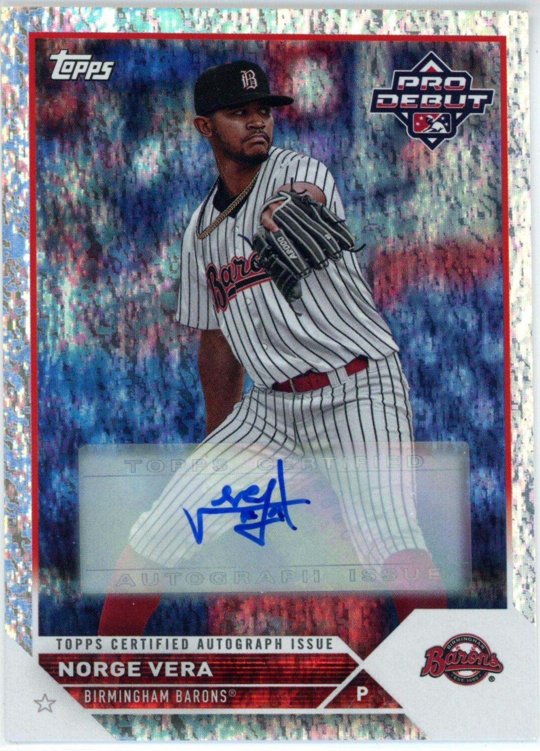 Norge Vera [Autograph Sparkle] #PD-199