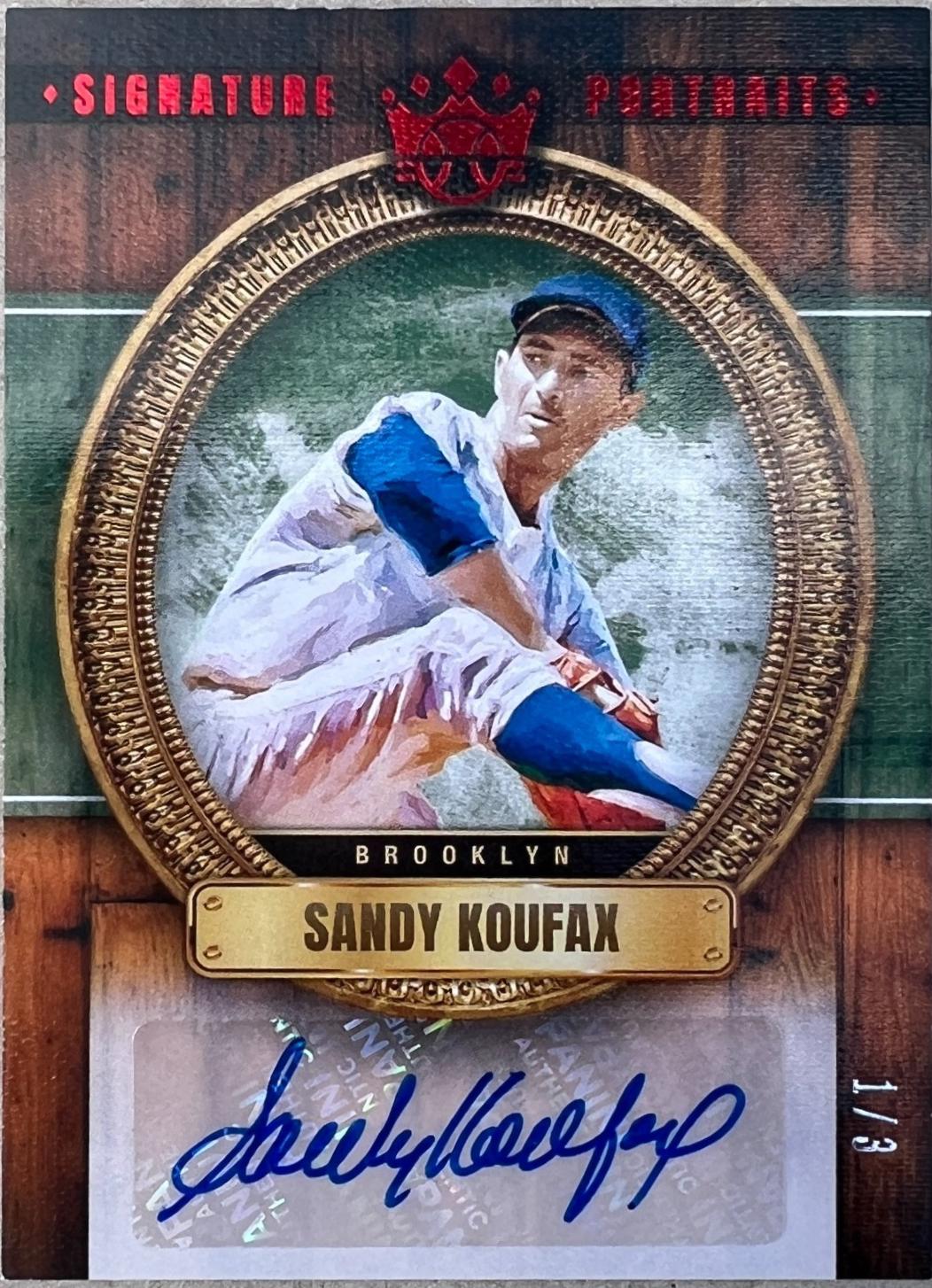 Sandy Koufax [Red] #SP-SK