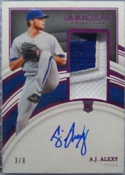A.J. Alexy [Patch Autograph Pink] #131