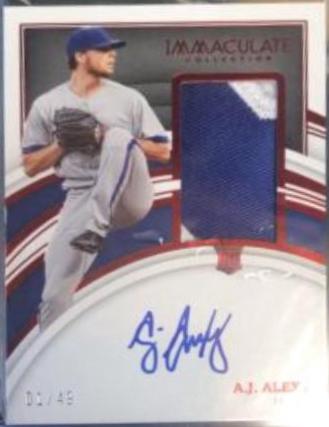 A.J. Alexy [Patch Autograph Red] #131