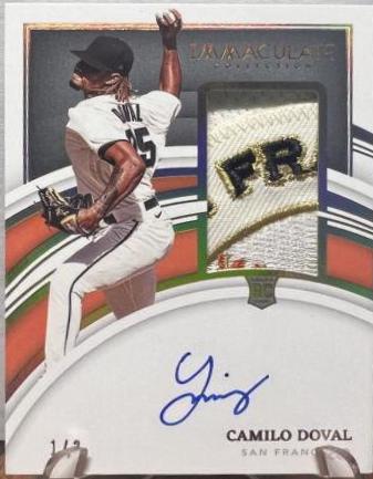 Camilo Doval [Patch Autograph Holo Gold] #153