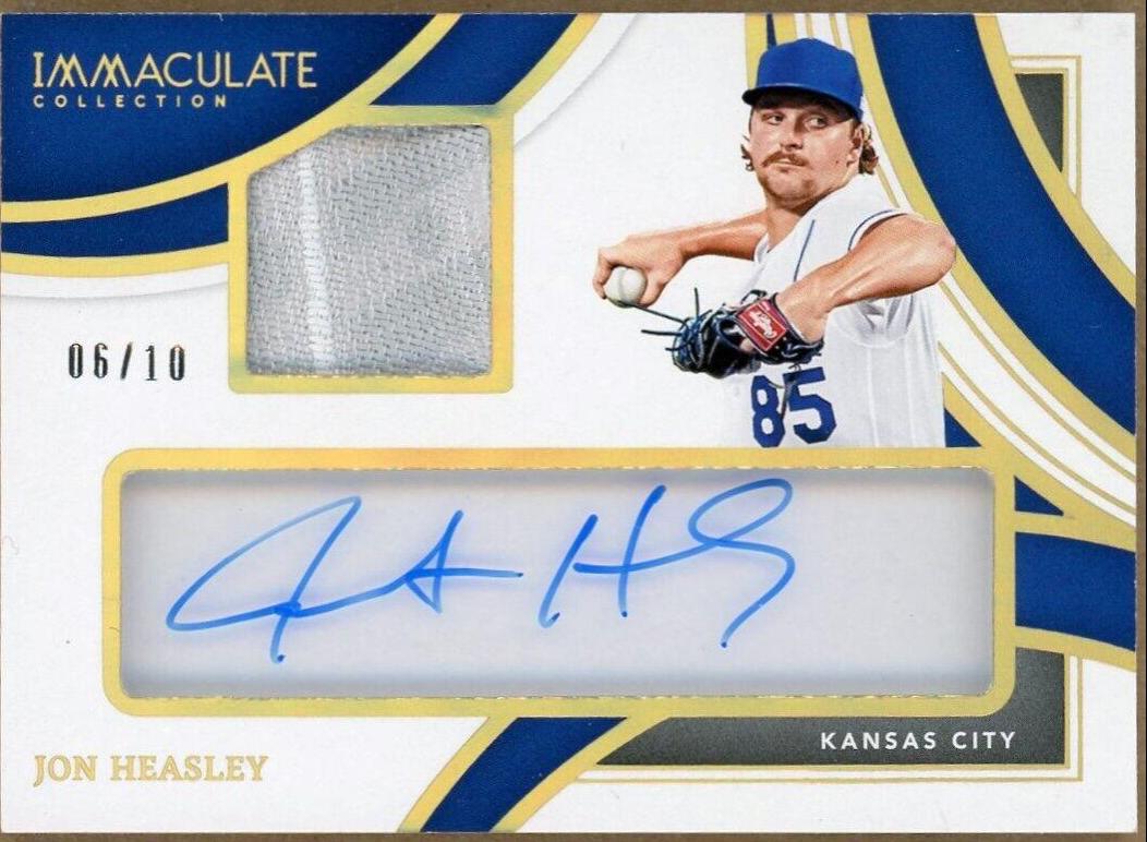 Jon Heasley [Patch Autograph Holo Gold] #135