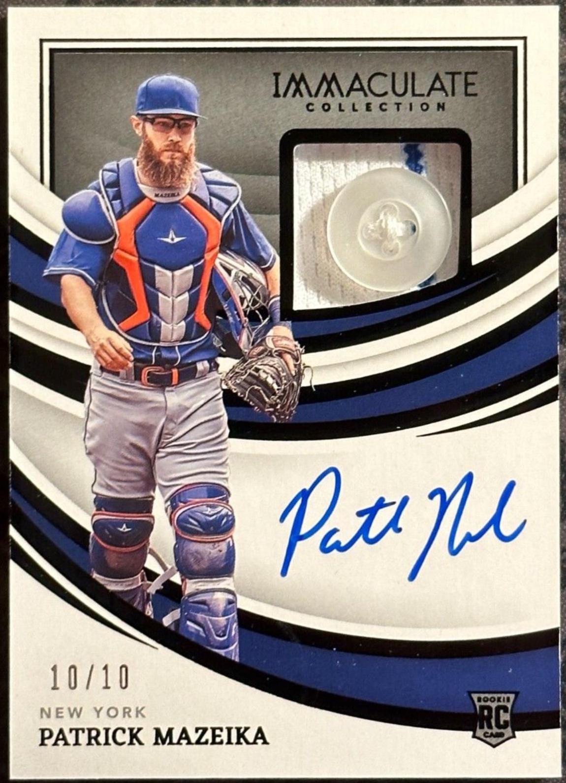 Patrick Mazeika [Patch Autograph Button] #150