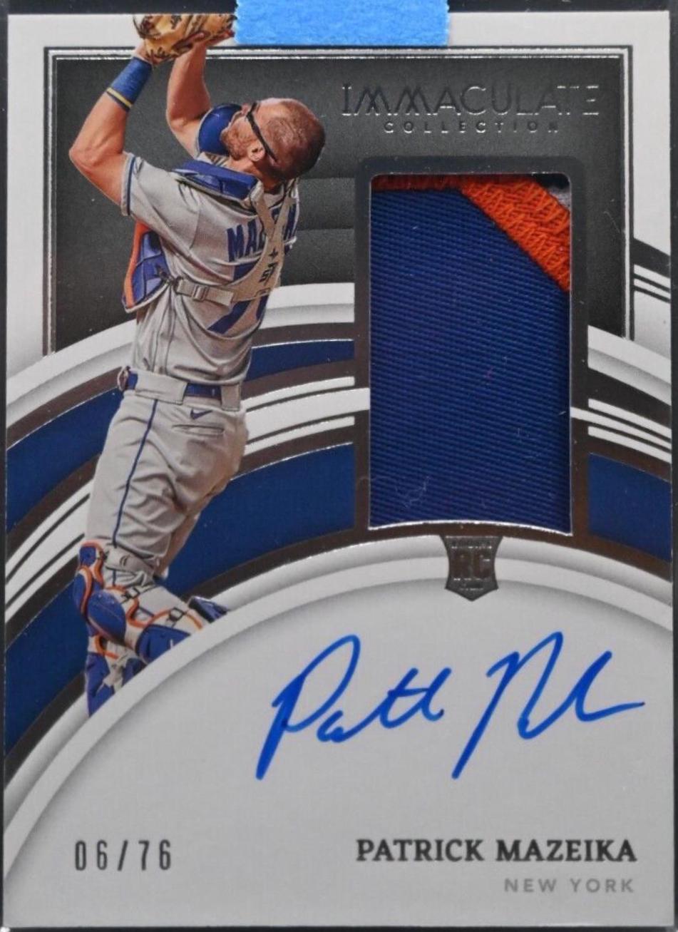 Patrick Mazeika [Patch Autograph Jersey Number] #150