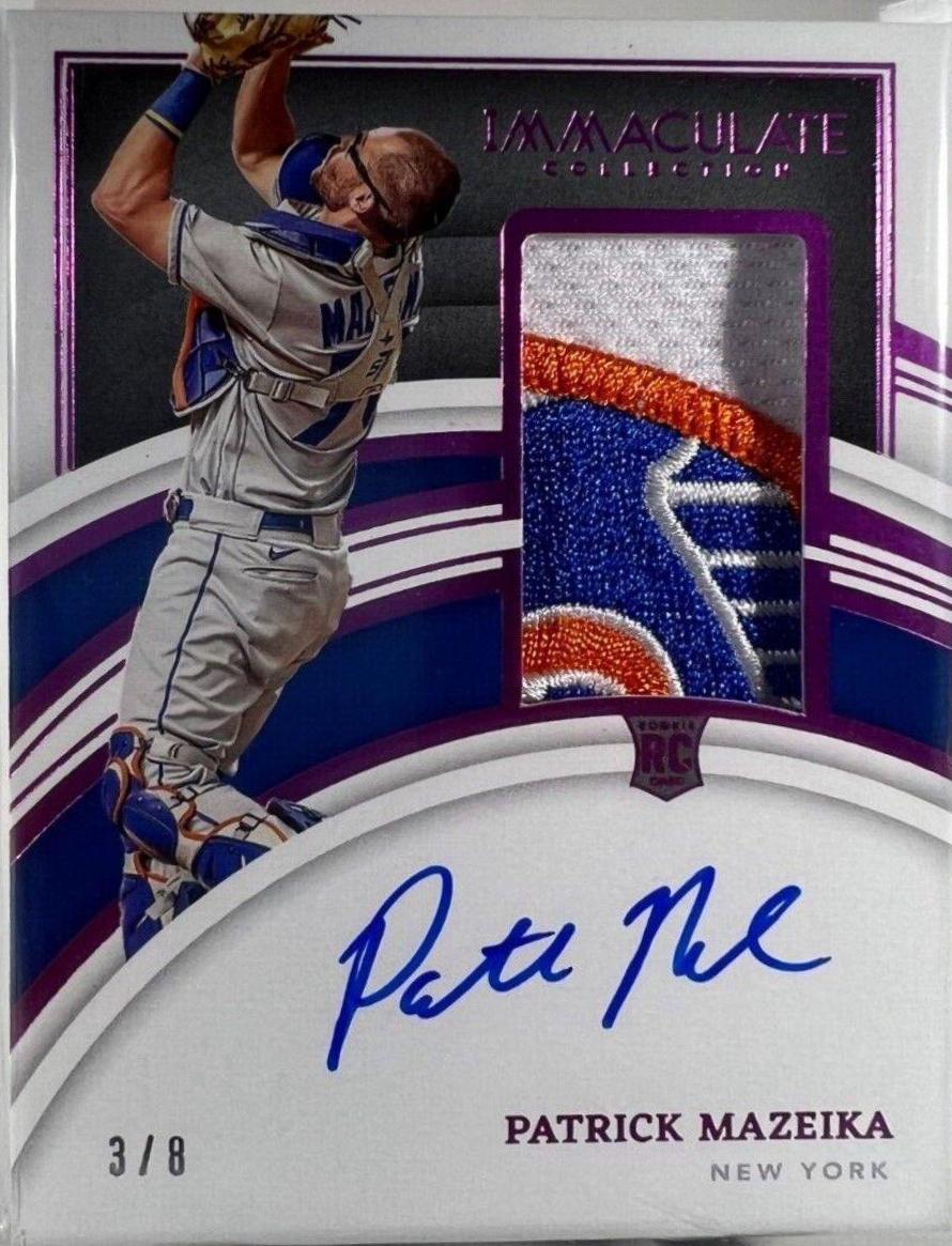 Patrick Mazeika [Patch Autograph Pink] #150