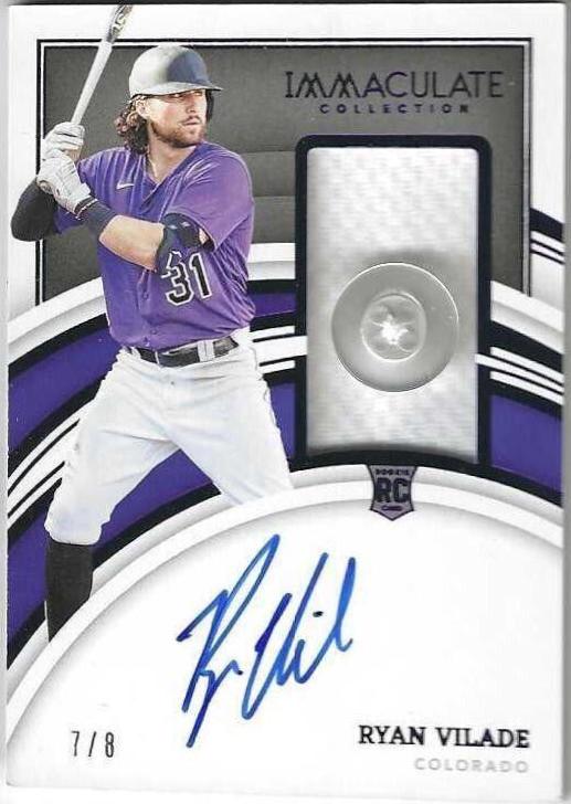 Ryan Vilade [Patch Autograph Button] #134