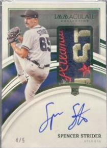 Spencer Strider [Patch Autograph Green] #146