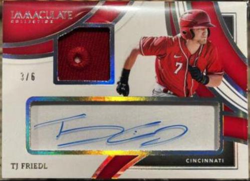TJ Friedl [Patch Autograph] #142