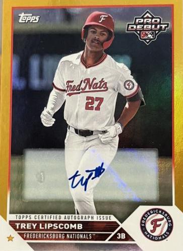 Trey Lipscomb [Autograph Gold] #PD-129