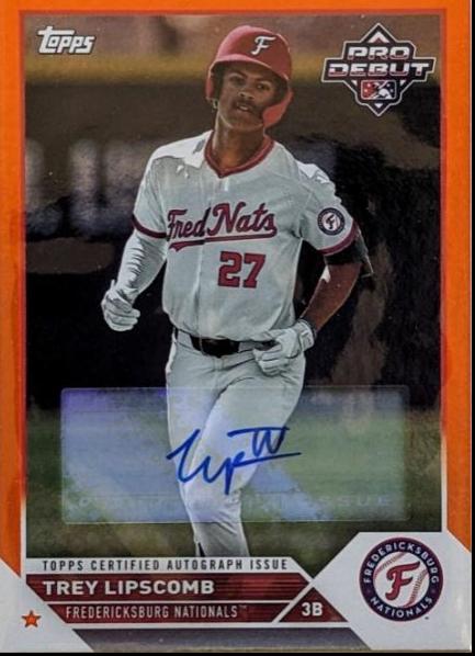 Trey Lipscomb [Autograph Orange] #PD-129