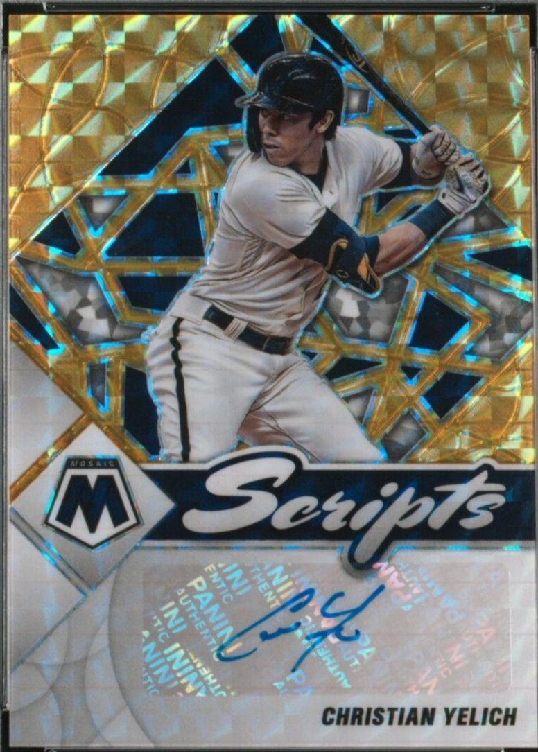 Christian Yelich [Gold] #SC-CY