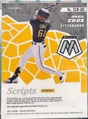 Oneil Cruz [Gold] #SC-OC