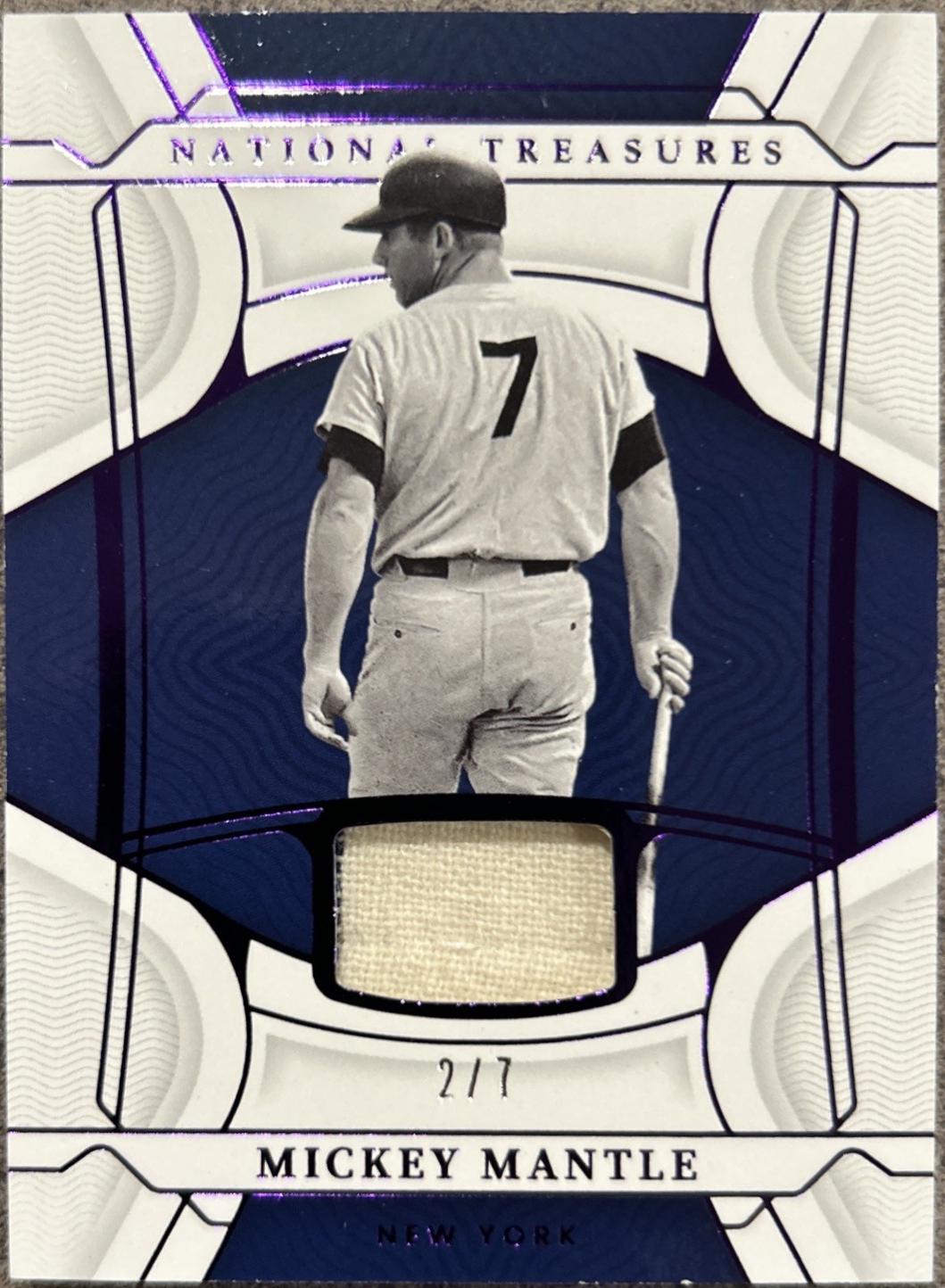 Mickey Mantle [Purple] #12