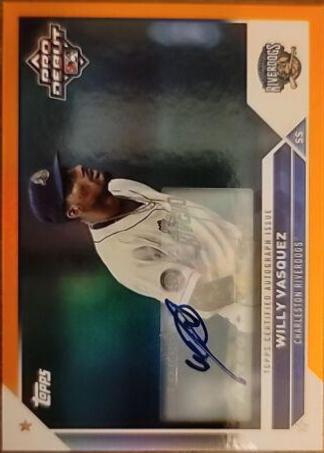 Willy Vasquez [Autograph Orange] #PD-41