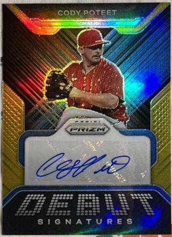 Cody Poteet [Gold Prizm] #DS-CP