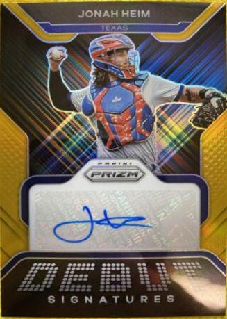 Jonah Heim [Gold Prizm] #DS-JH