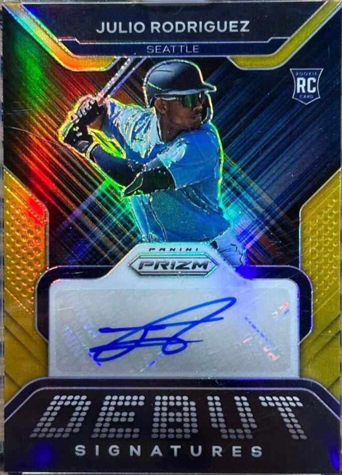 Julio Rodriguez [Gold Prizm] #DS-JR