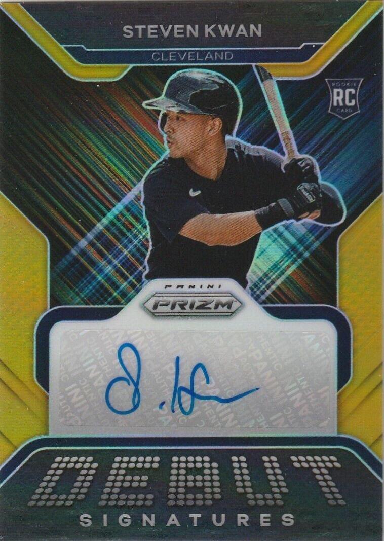 Steven Kwan [Gold Prizm] #DS-SK