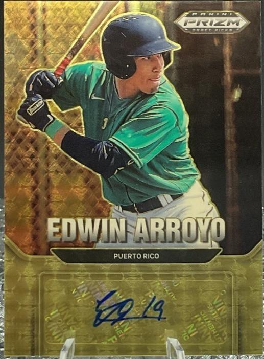 Edwin Arroyo [Gold Vinyl] #AU-EA