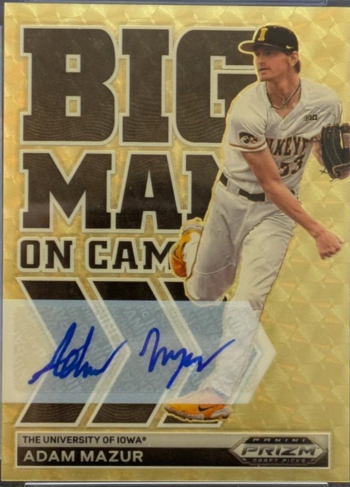 Adam Mazur [Autograph Gold] #BMC-AM