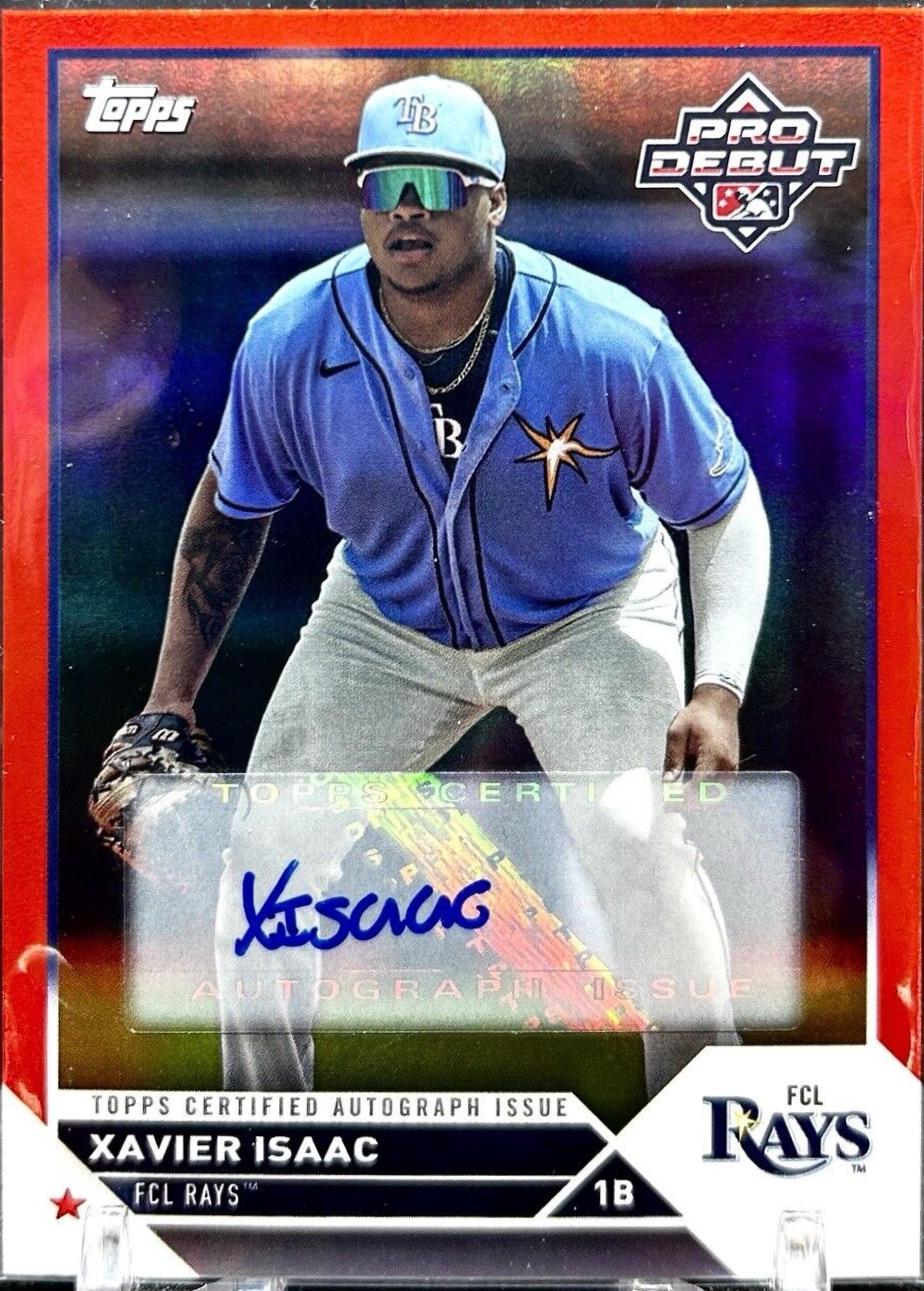 Xavier Isaac [Autograph Red] #PD-90