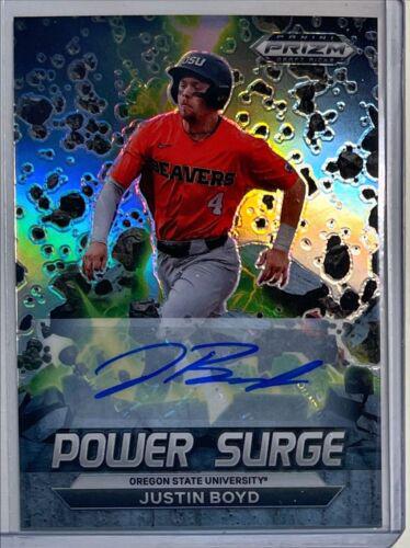 Justin Boyd [Autograph Silver] #PS-JB