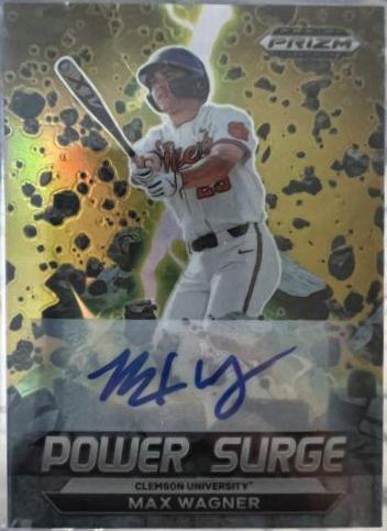 Max Wagner [Autograph Gold] #PS-MW