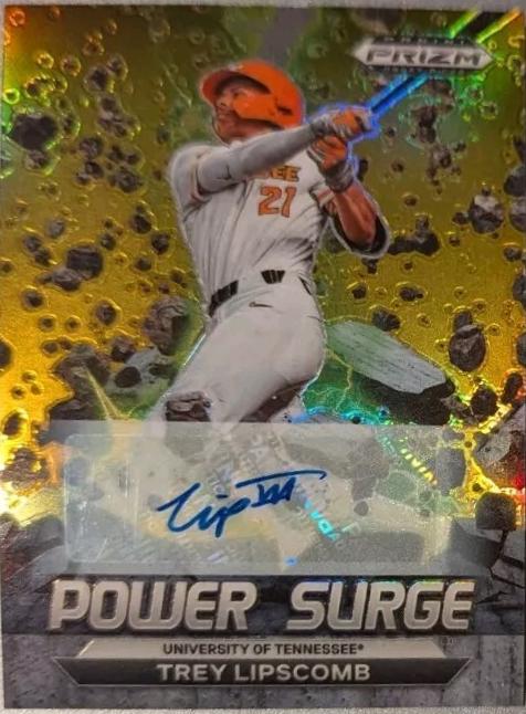 Trey Lipscomb [Autograph Gold] #PS-TL