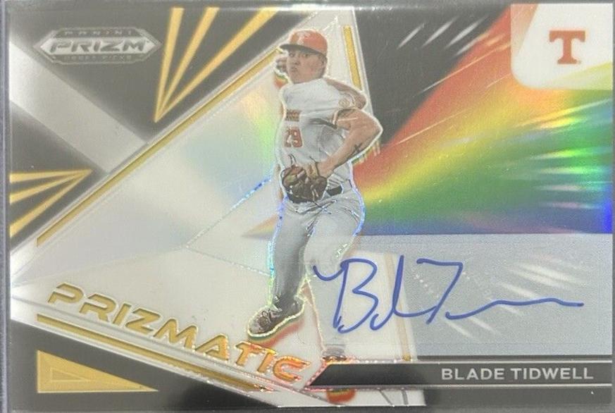 Blade Tidwell [Autograph Gold] #PZ-BT