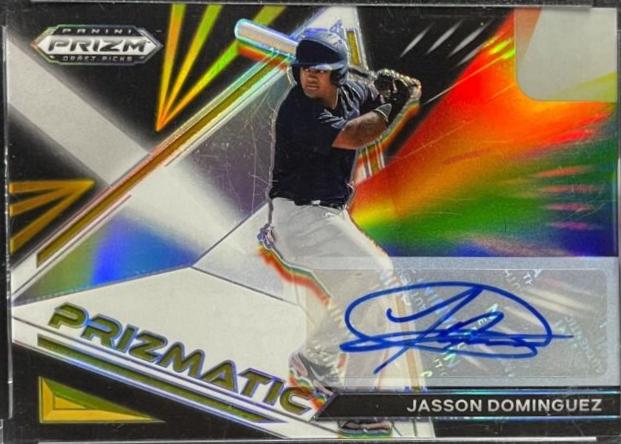 Jasson Dominguez [Autograph Gold] #PZ-JD