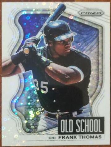 Frank Thomas [White Donut Circles Prizm] #OS-3