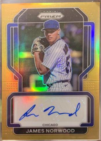 James Norwood [Gold Prizm] #S-JN