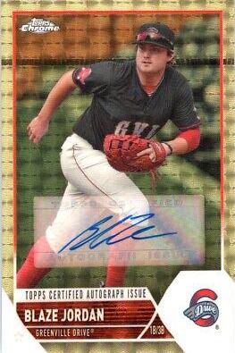 Blaze Jordan [Autograph Superfractor] #PDC-124